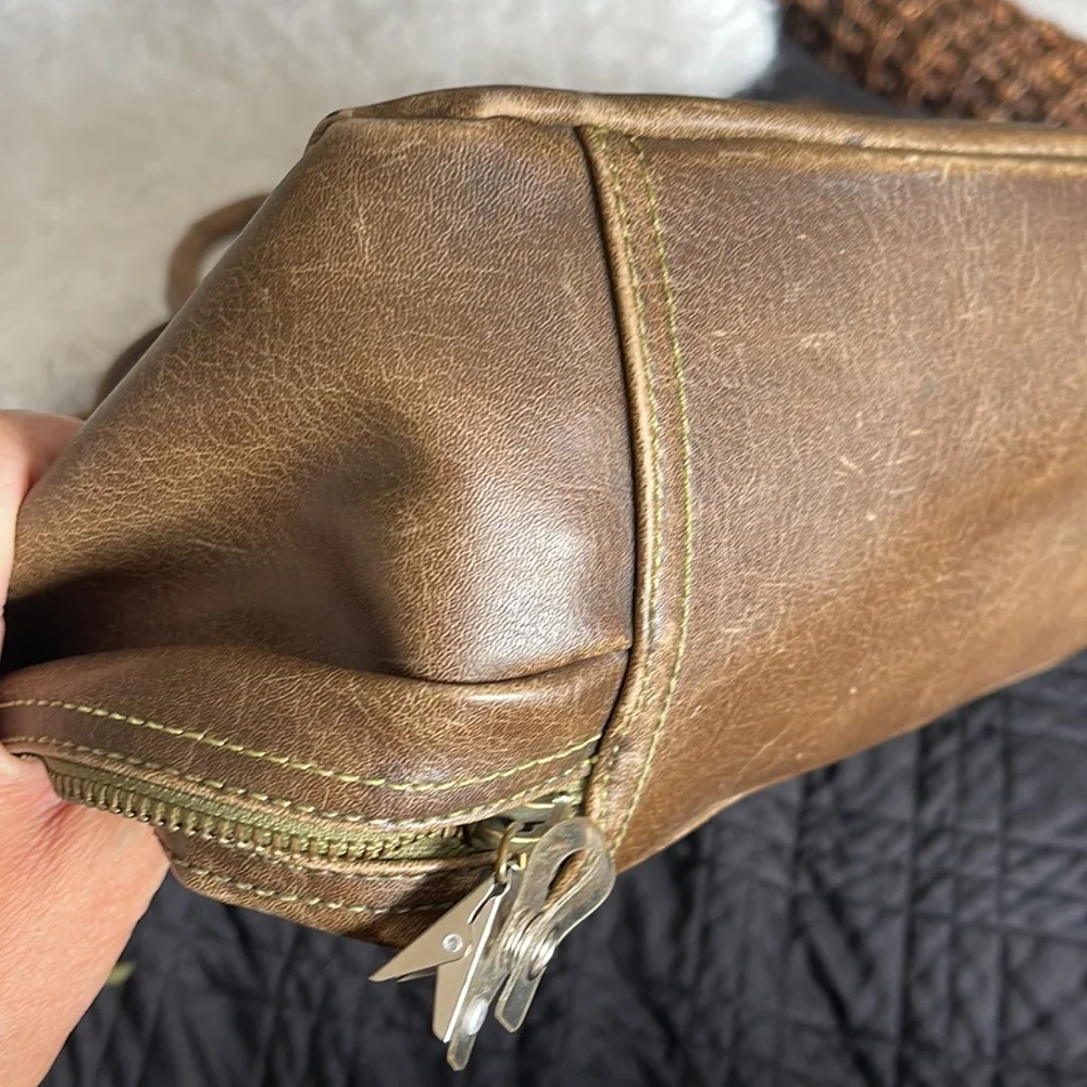 Matt and Nat sustainable & eco friendly vegan deep brown briefcase
